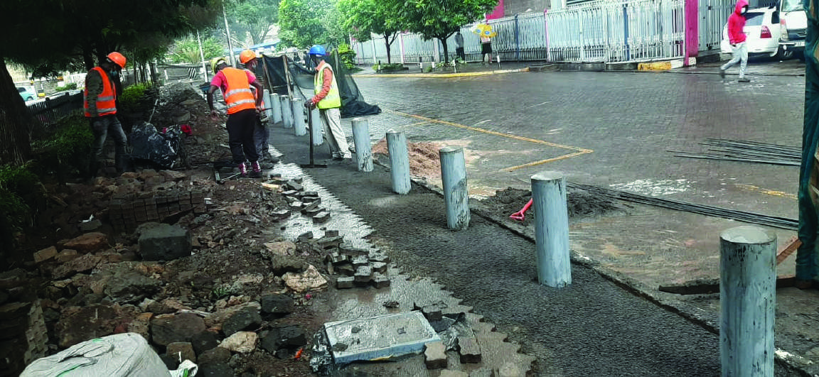 Bollards Installation